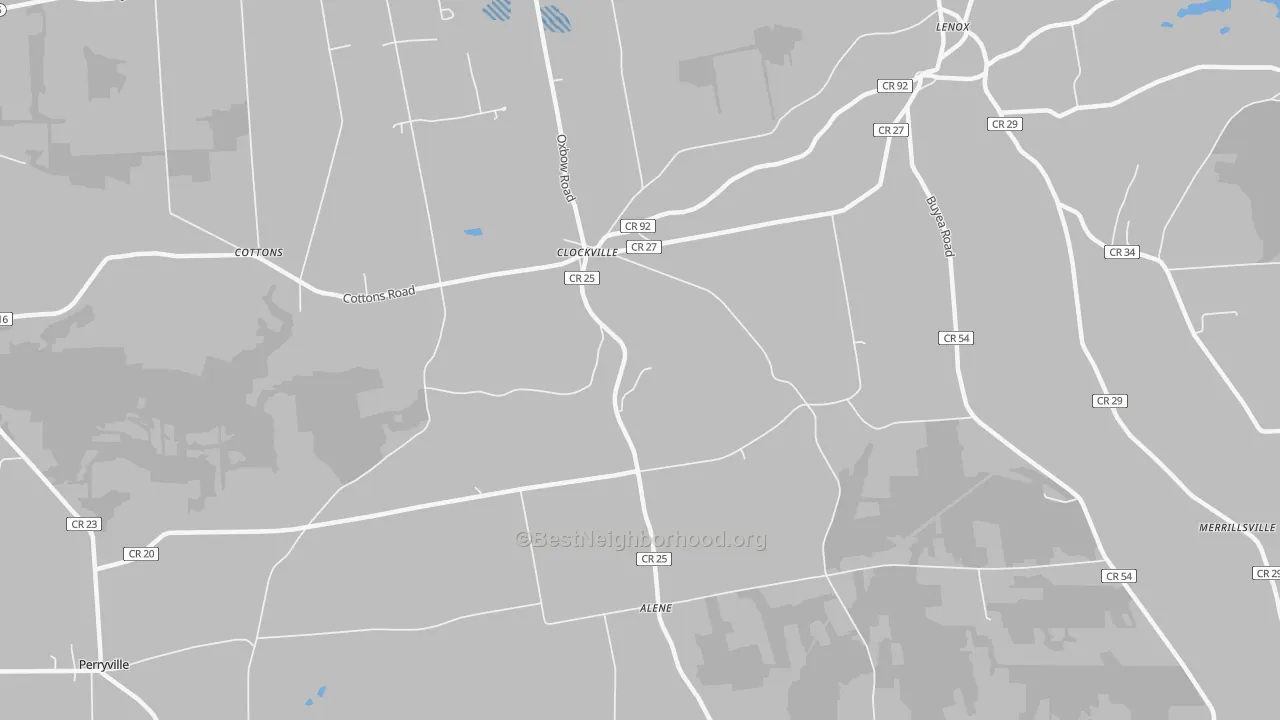 Transit Grade map of Clockville, NY