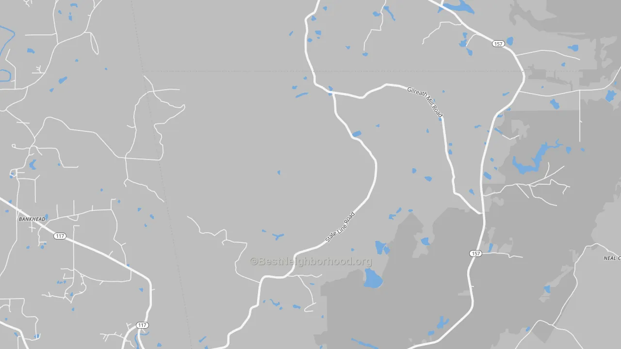 Transit Grade map of Cloudland, GA