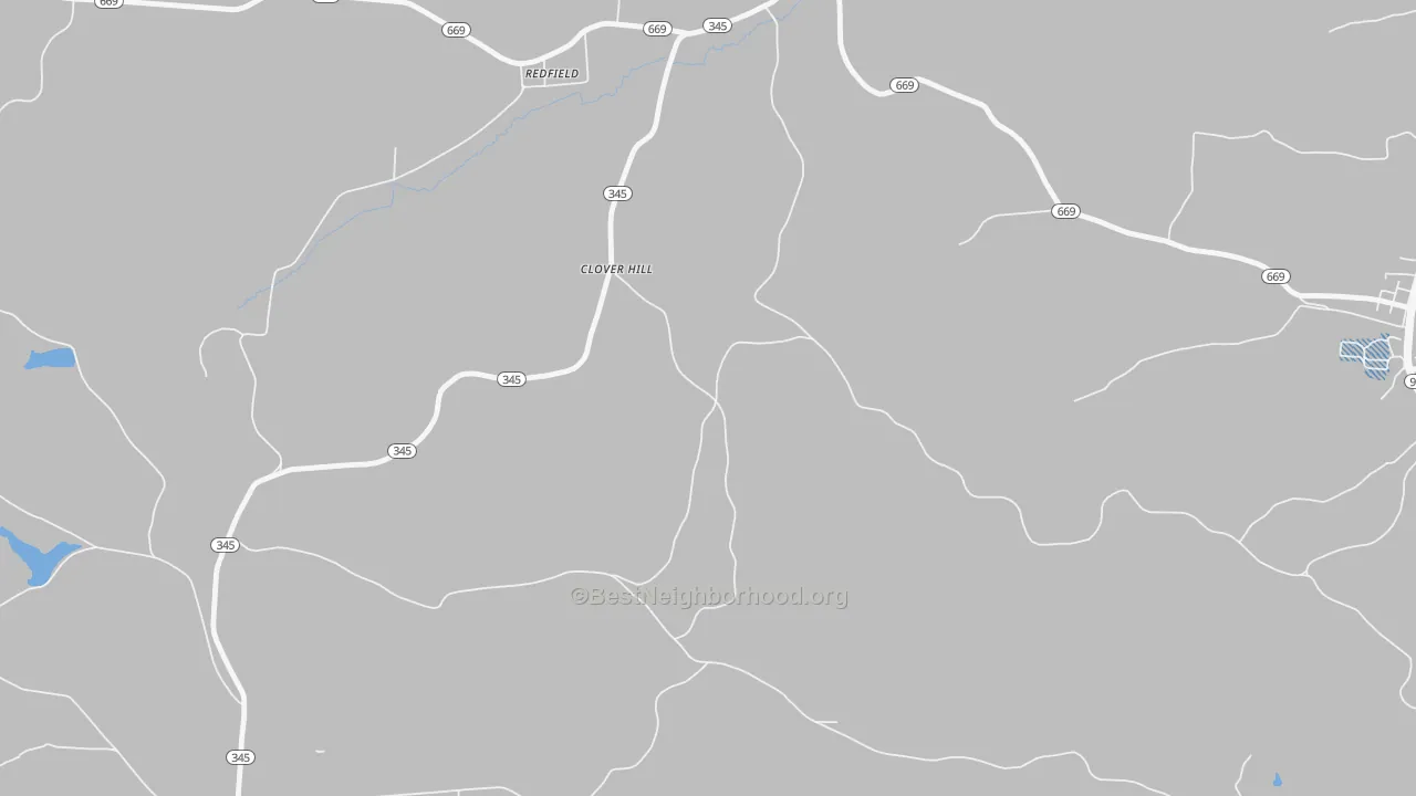 Transit Grade map of Cloverhill, OH