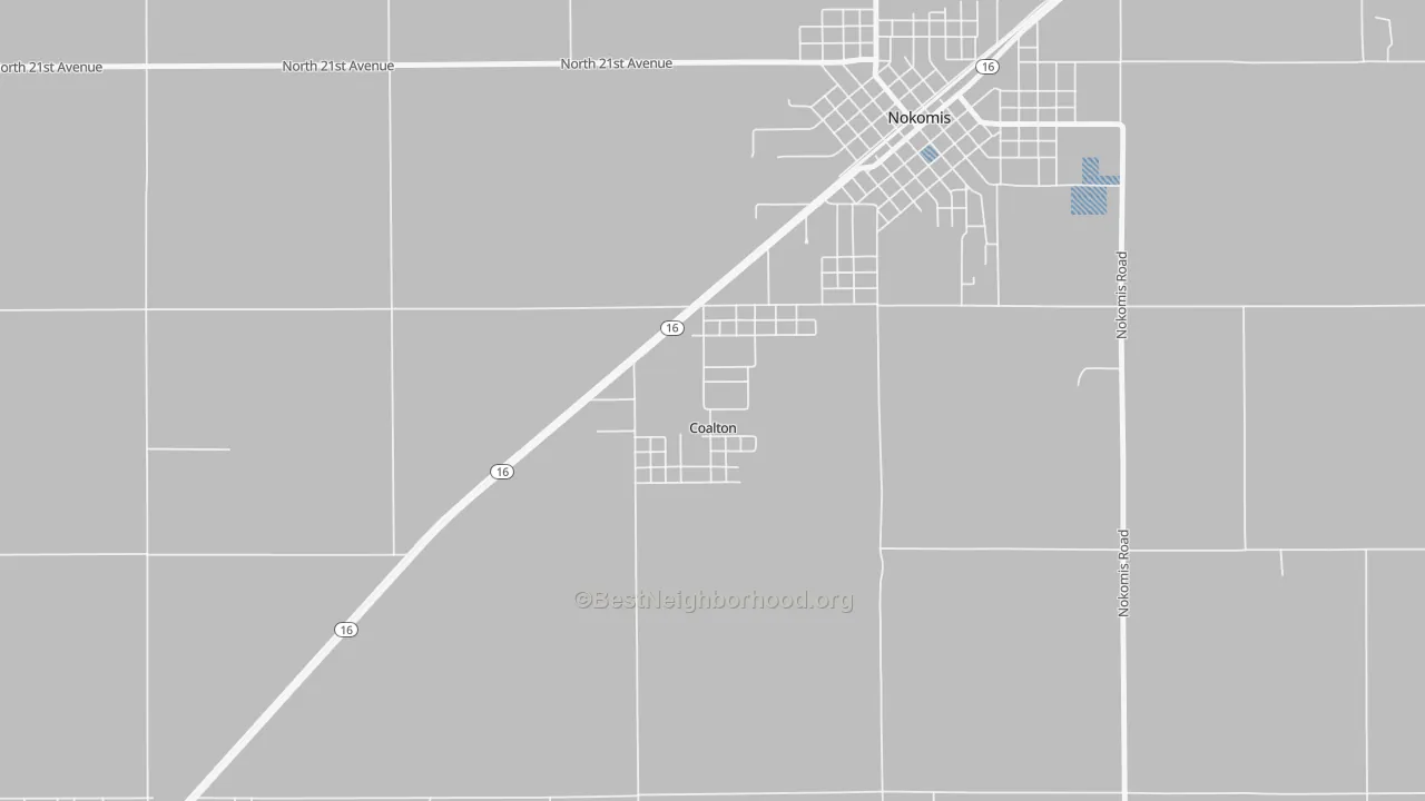 Transit Grade map of Coalton, IL