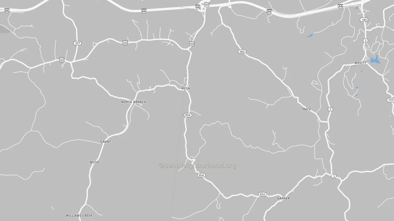 Transit Grade map of Coalton, KY