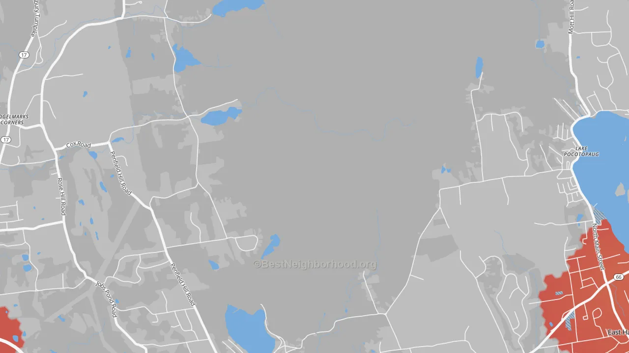 Transit Grade map of Cobalt, CT