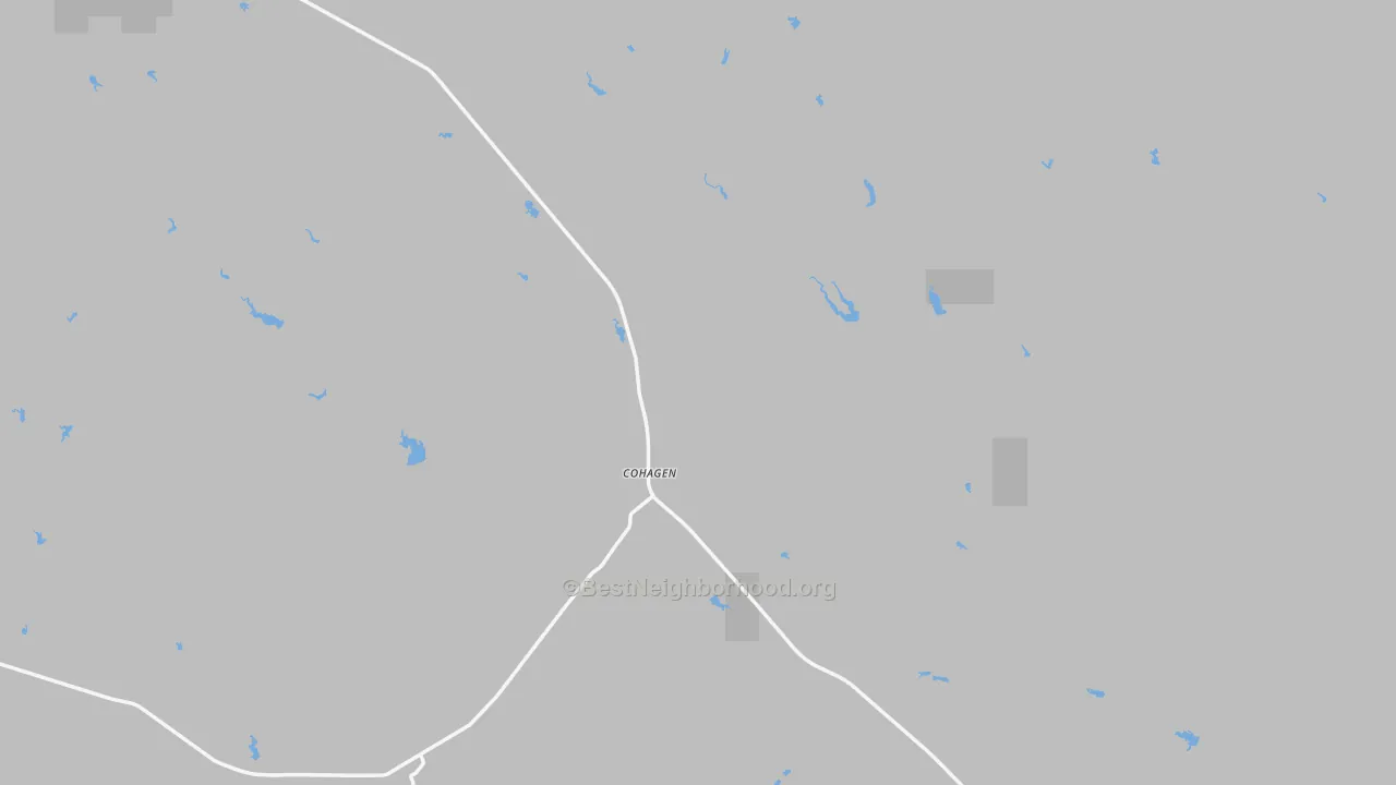 Transit Grade map of Cohagen, MT
