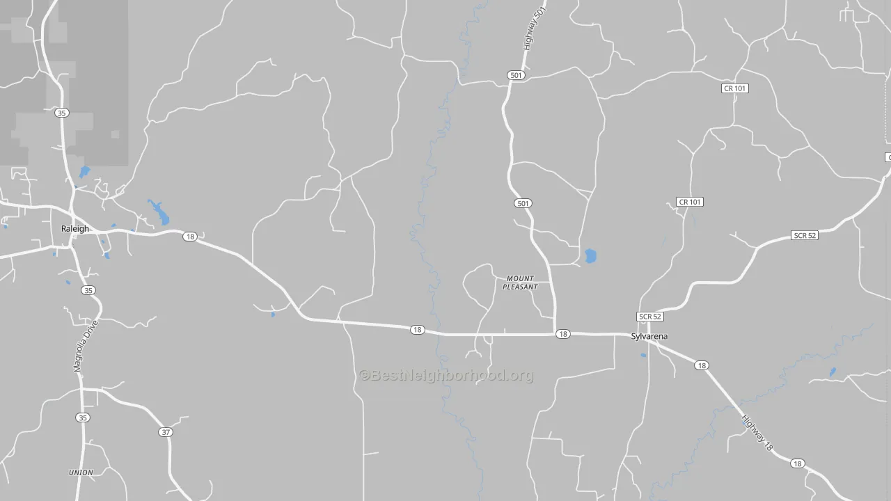 Transit Grade map of Cohay, MS