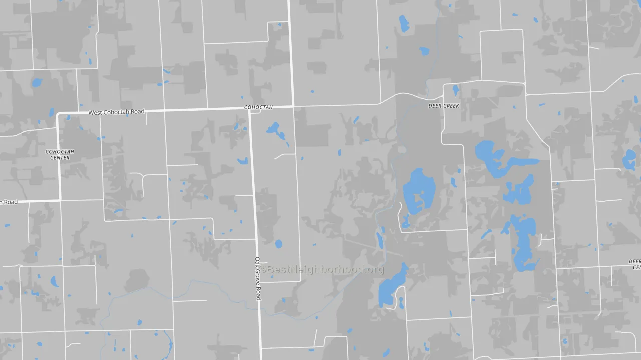 Transit Grade map of Cohoctah, MI