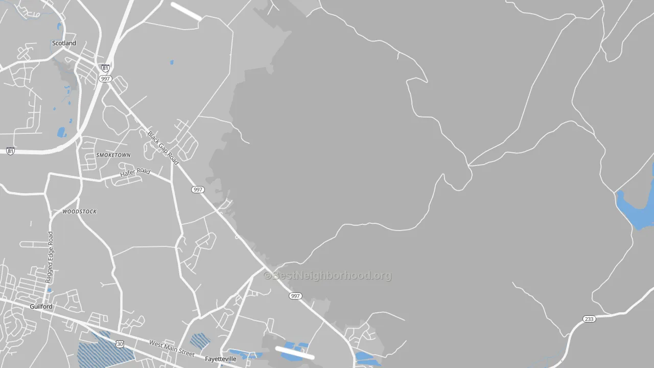 Transit Grade map of Cold Spring, PA