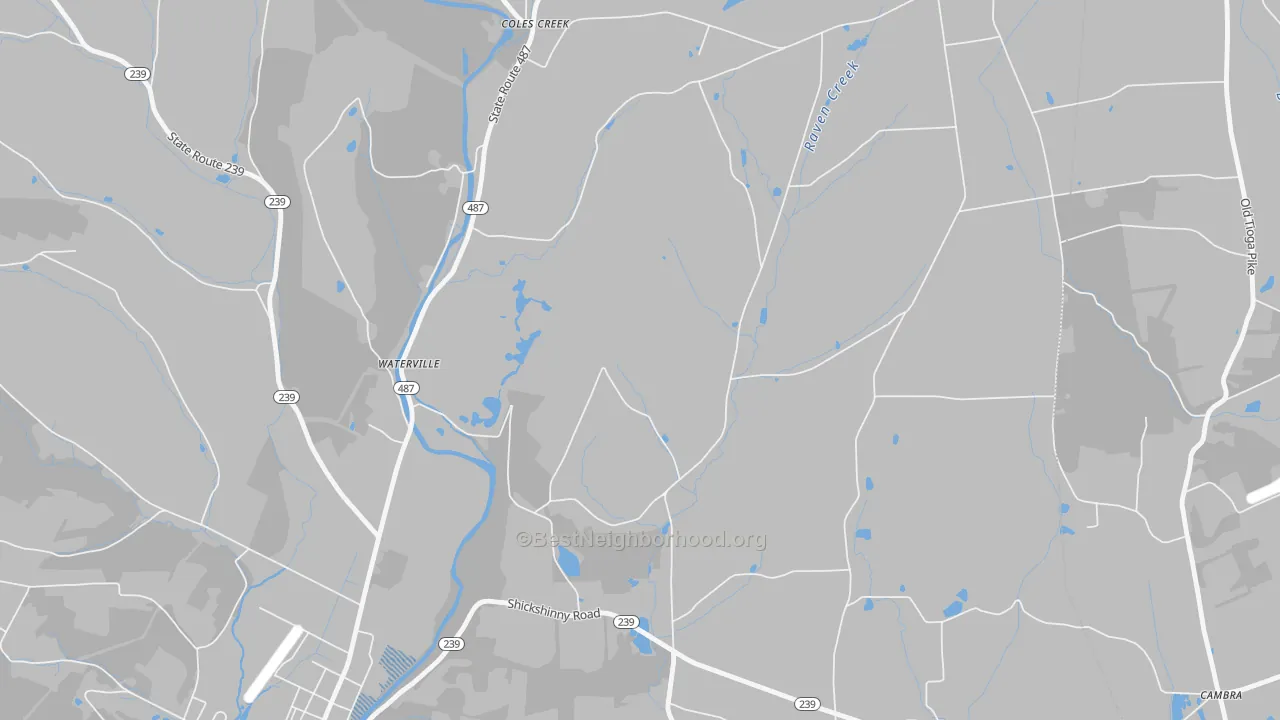 Transit Grade map of Coles Creek, PA