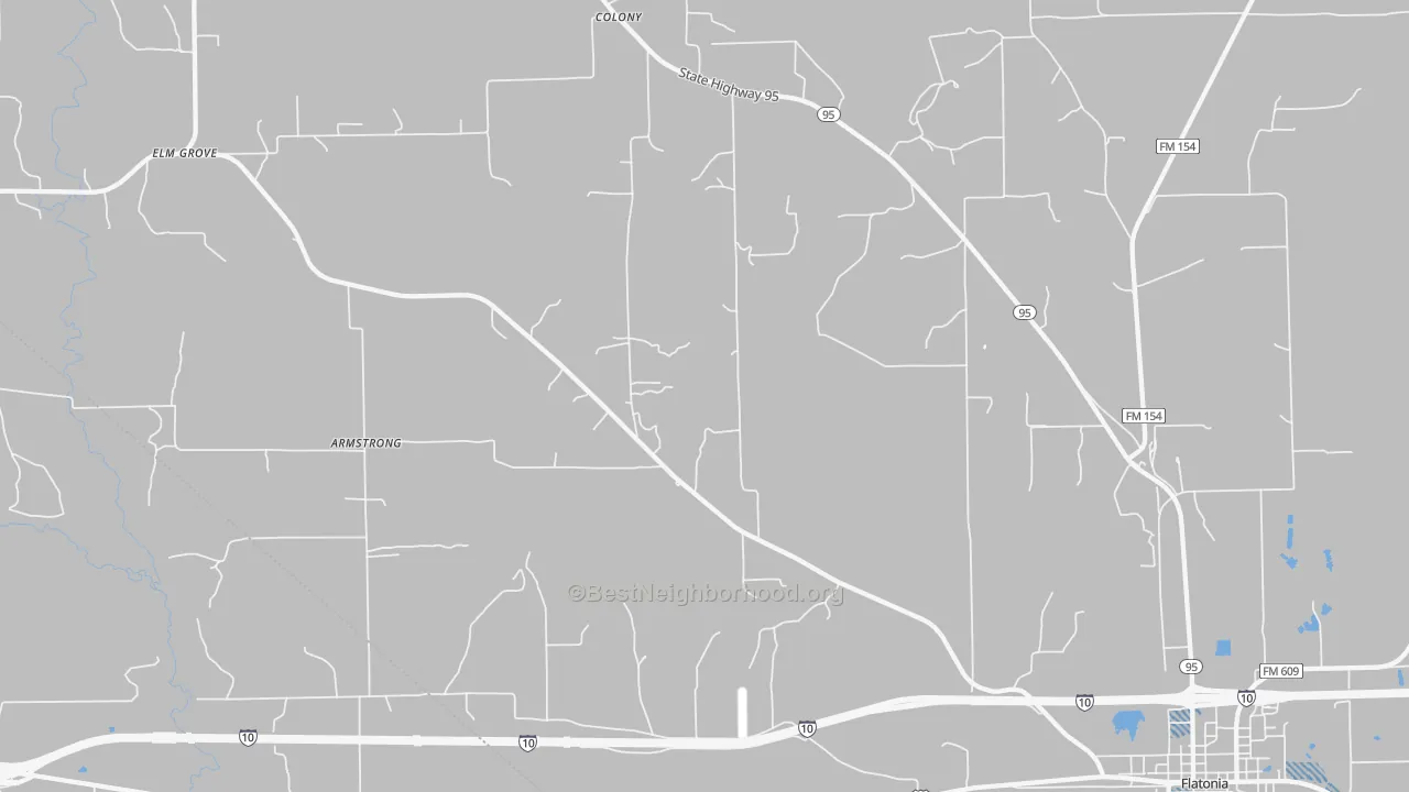 Transit Grade map of Colony, TX