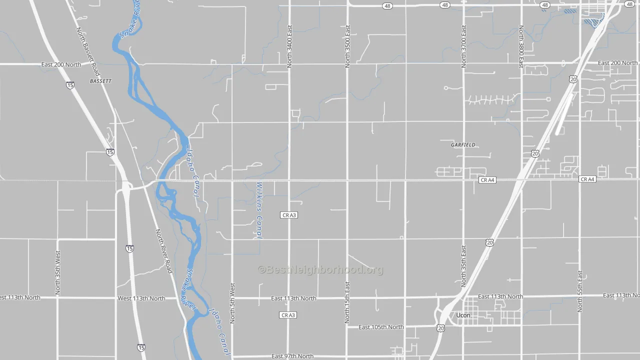 Transit Grade map of Coltman, ID