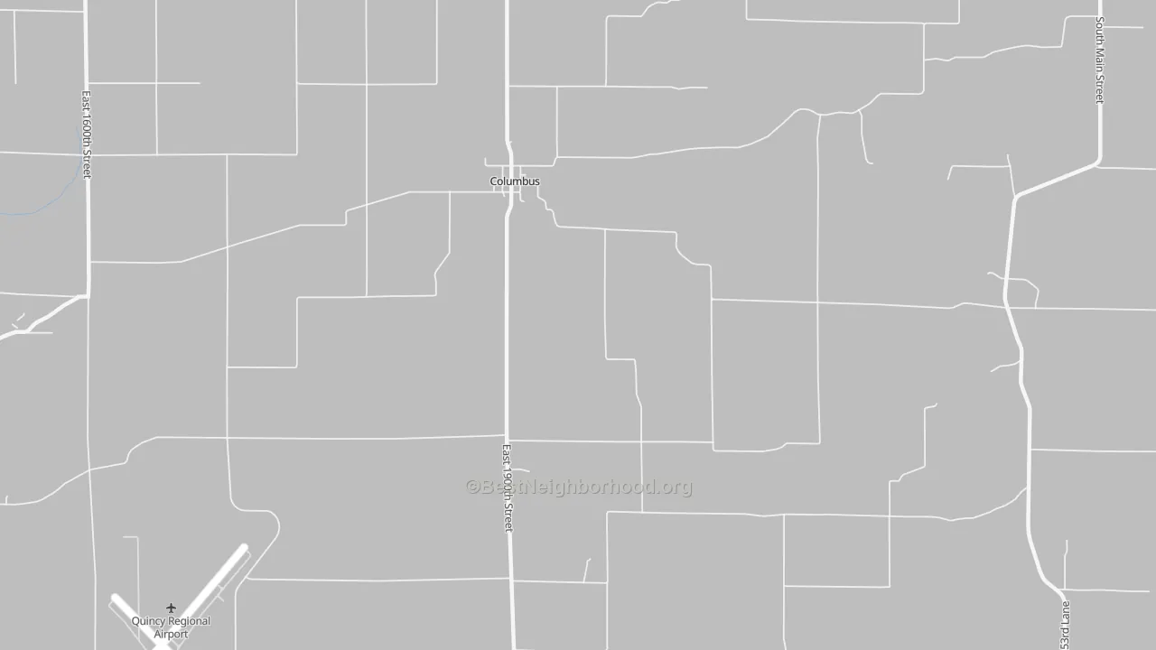Transit Grade map of Columbus, IL