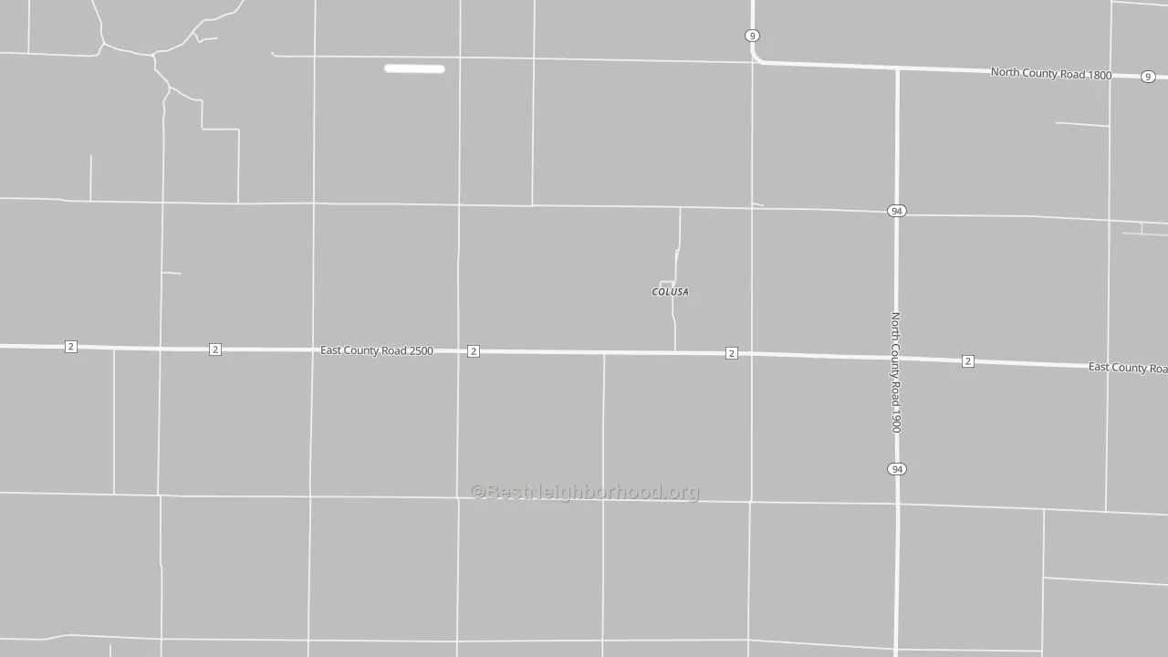 Transit Grade map of Colusa, IL