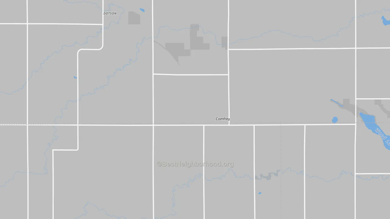 Transit Grade map of Comfrey, MN