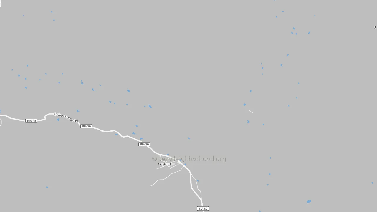Transit Grade map of Comobabi, AZ