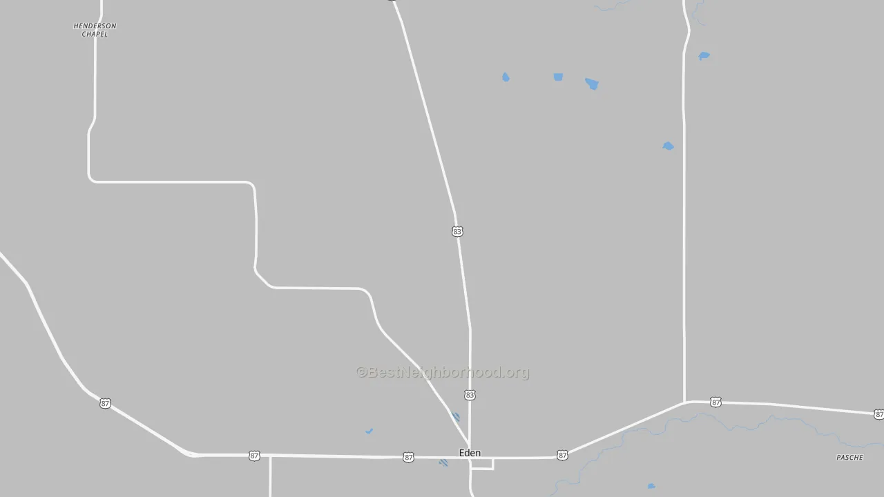 Transit Grade map of Concho County, TX