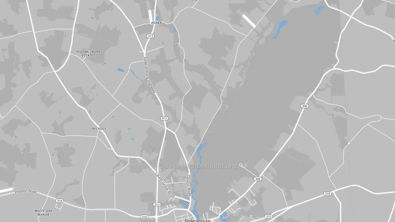 Transit Grade map of Concord, MD