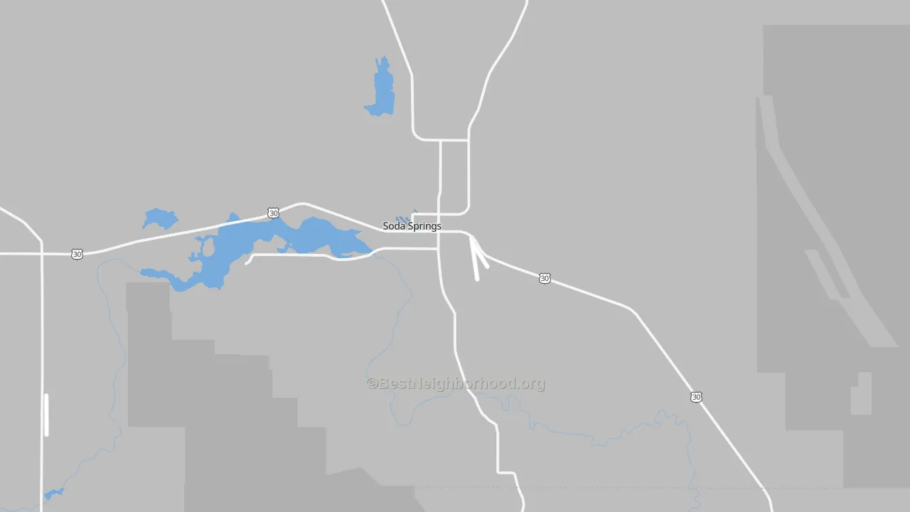 Transit Grade map of Conda, ID