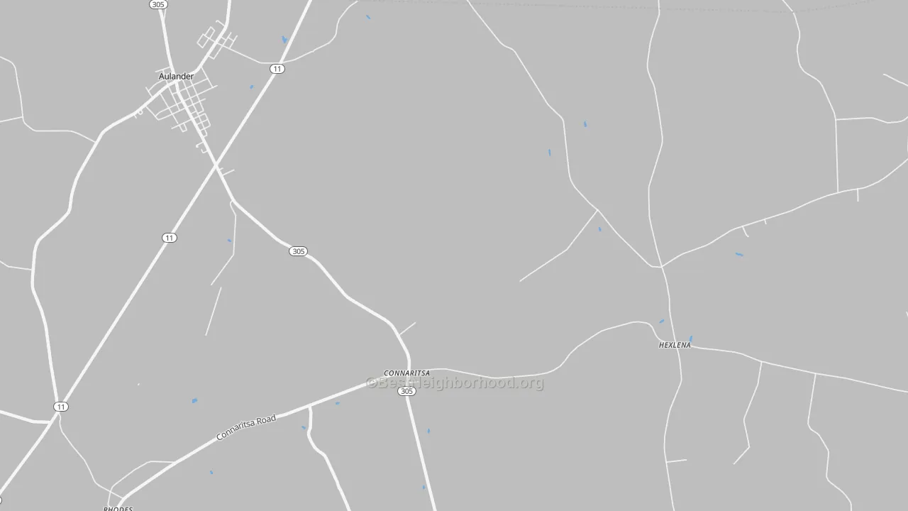 Transit Grade map of Connaritsa, NC