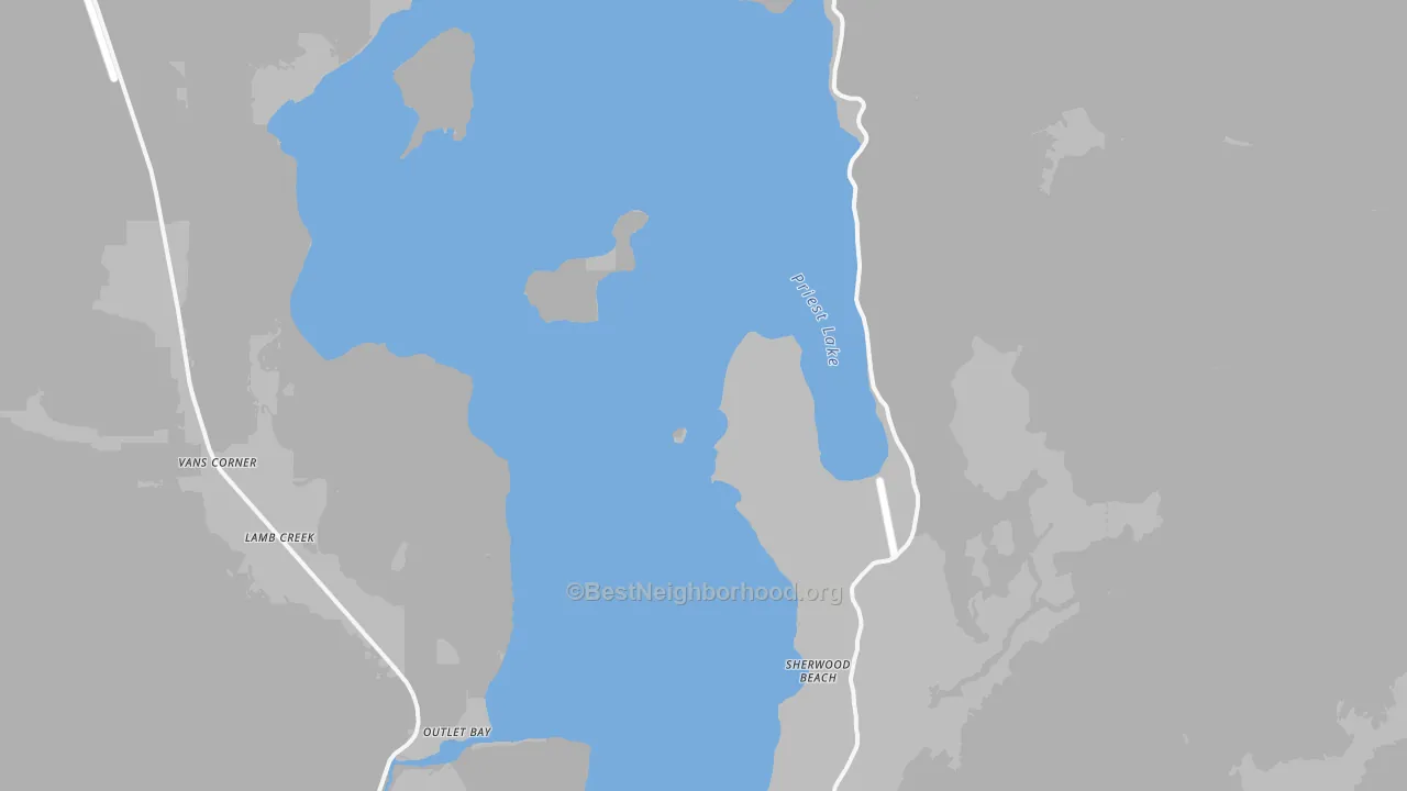 Transit Grade map of Coolin, ID