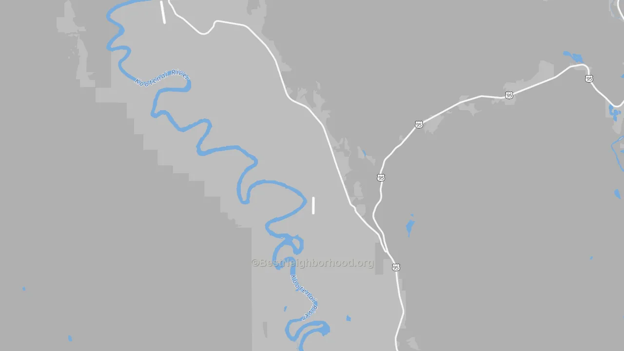 Transit Grade map of Copeland, ID