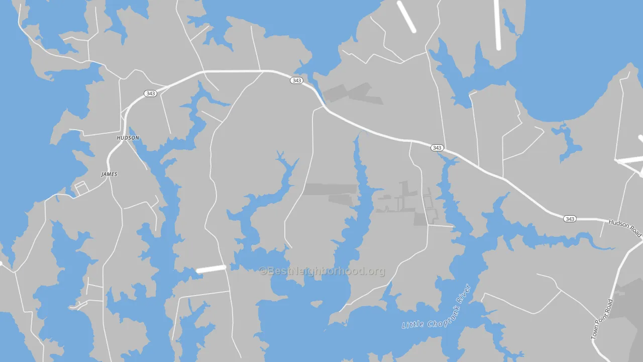 Transit Grade map of Cornersville, MD