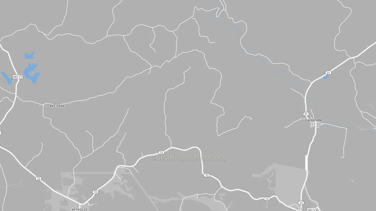 Transit Grade map of Corridon, MO