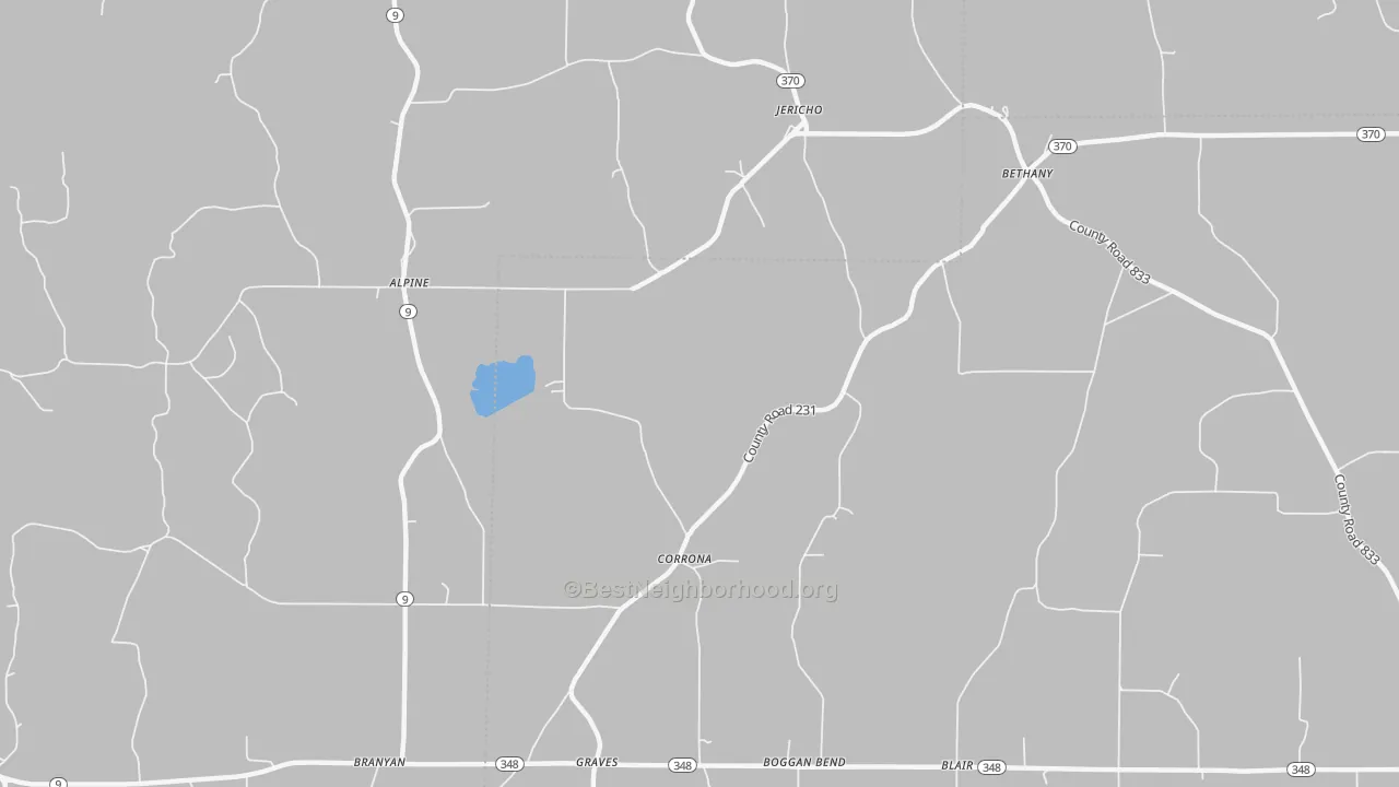 Transit Grade map of Corrona, MS