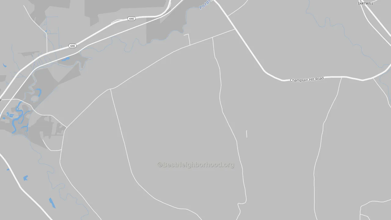 Transit Grade map of Coryville, PA