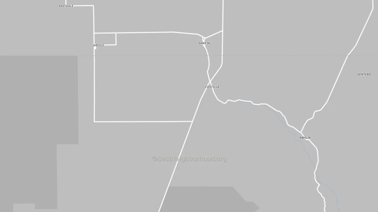 Transit Grade map of Costilla, NM