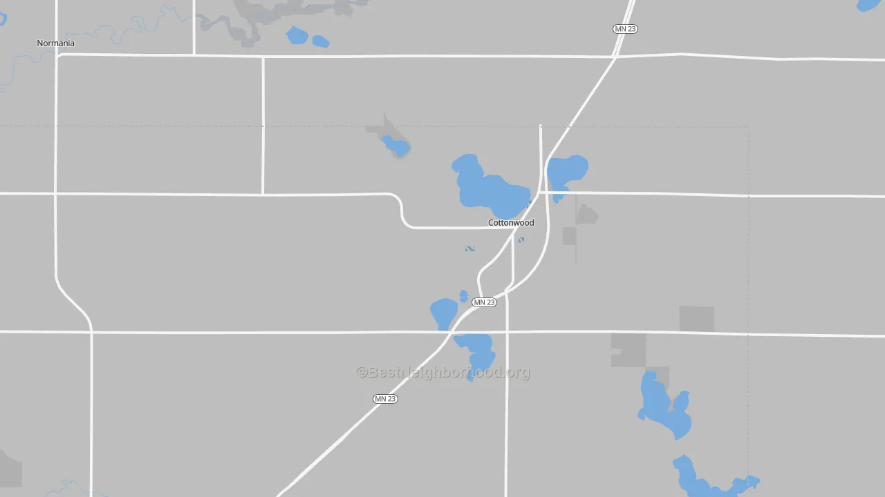 Transit Grade map of Cottonwood, MN