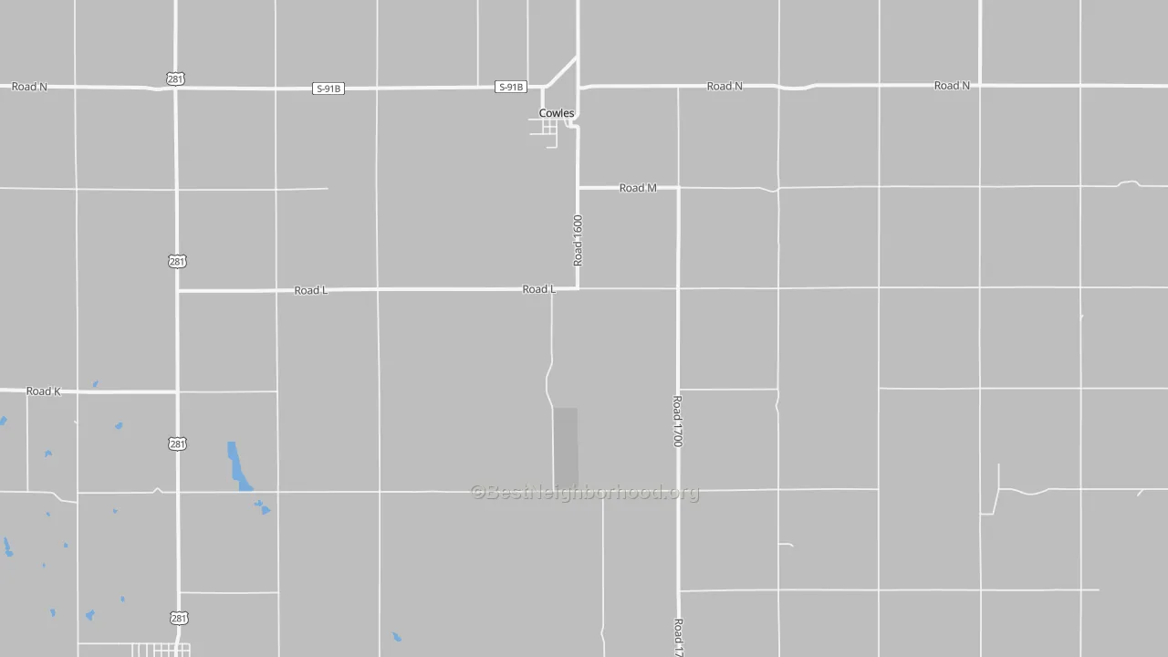Transit Grade map of Cowles, NE