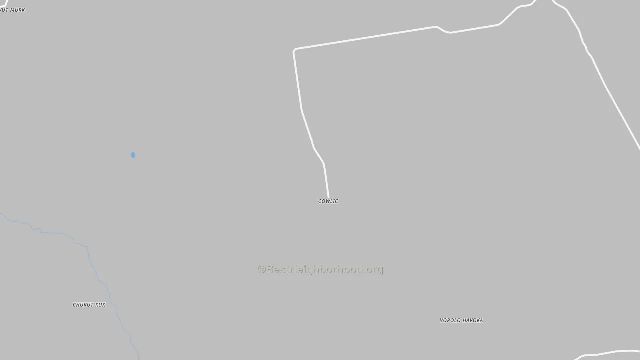 Transit Grade map of Cowlic, AZ