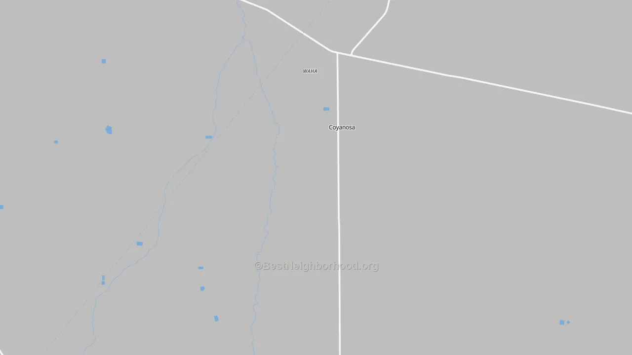 Transit Grade map of Coyanosa, TX