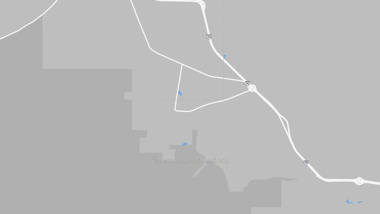 Transit Grade map of Crackerville, MT
