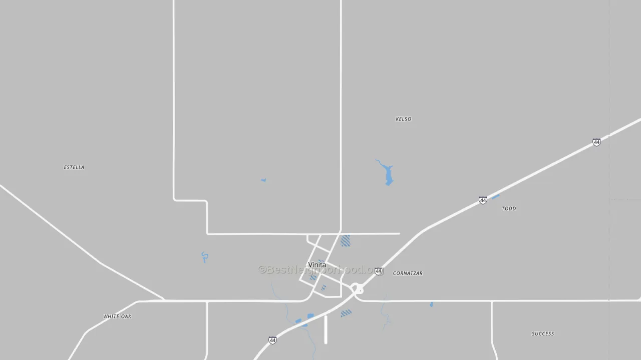 Transit Grade map of Craig County, OK