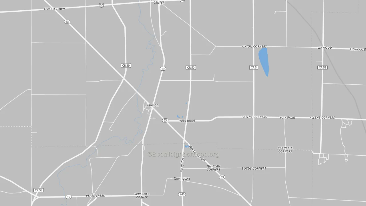 Transit Grade map of Craigs, NY