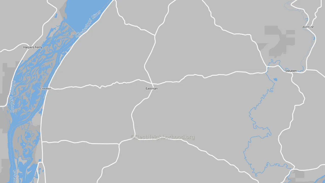 Transit Grade map of Crawford County, WI