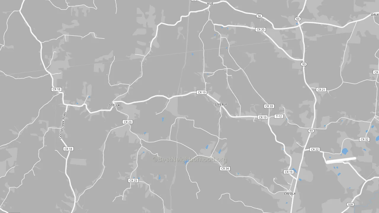Transit Grade map of Creola, OH