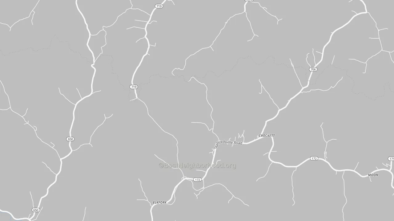 Transit Grade map of Crockett, KY