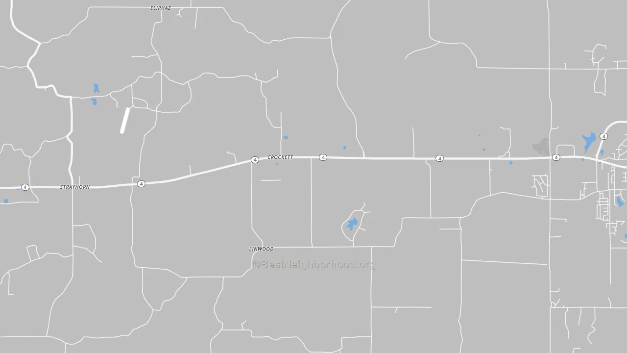 Transit Grade map of Crockett, MS