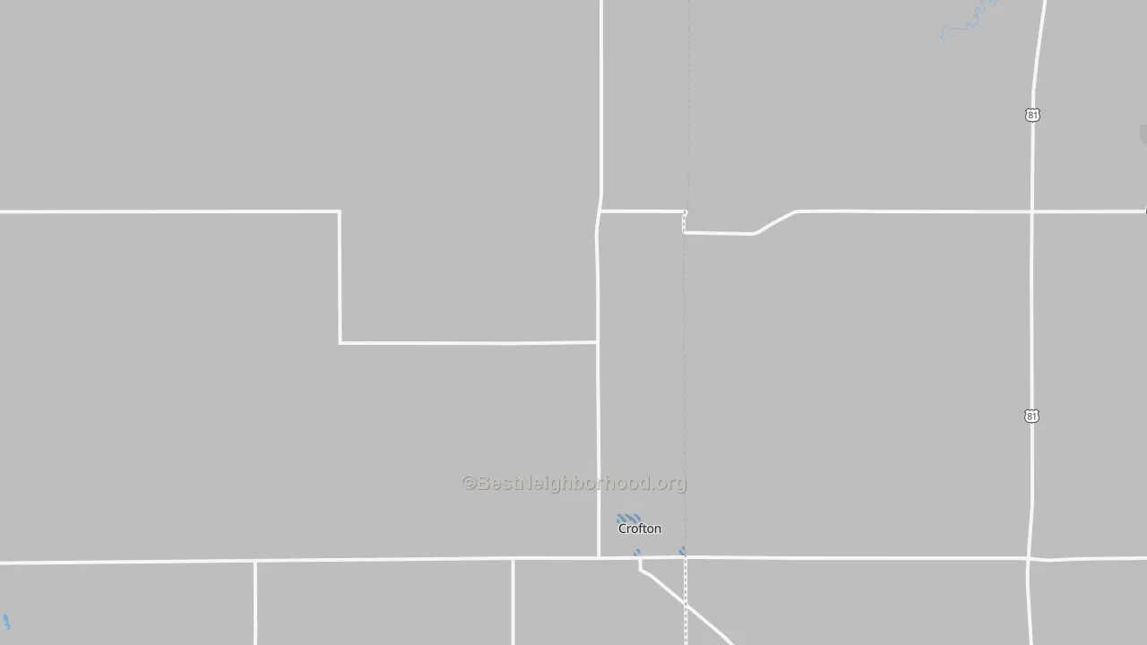 Transit Grade map of Crofton, NE