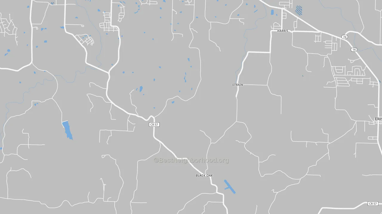 Transit Grade map of Crosses, AR