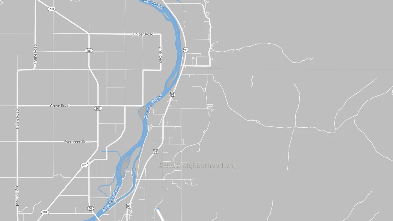 Transit Grade map of Crystal, ID