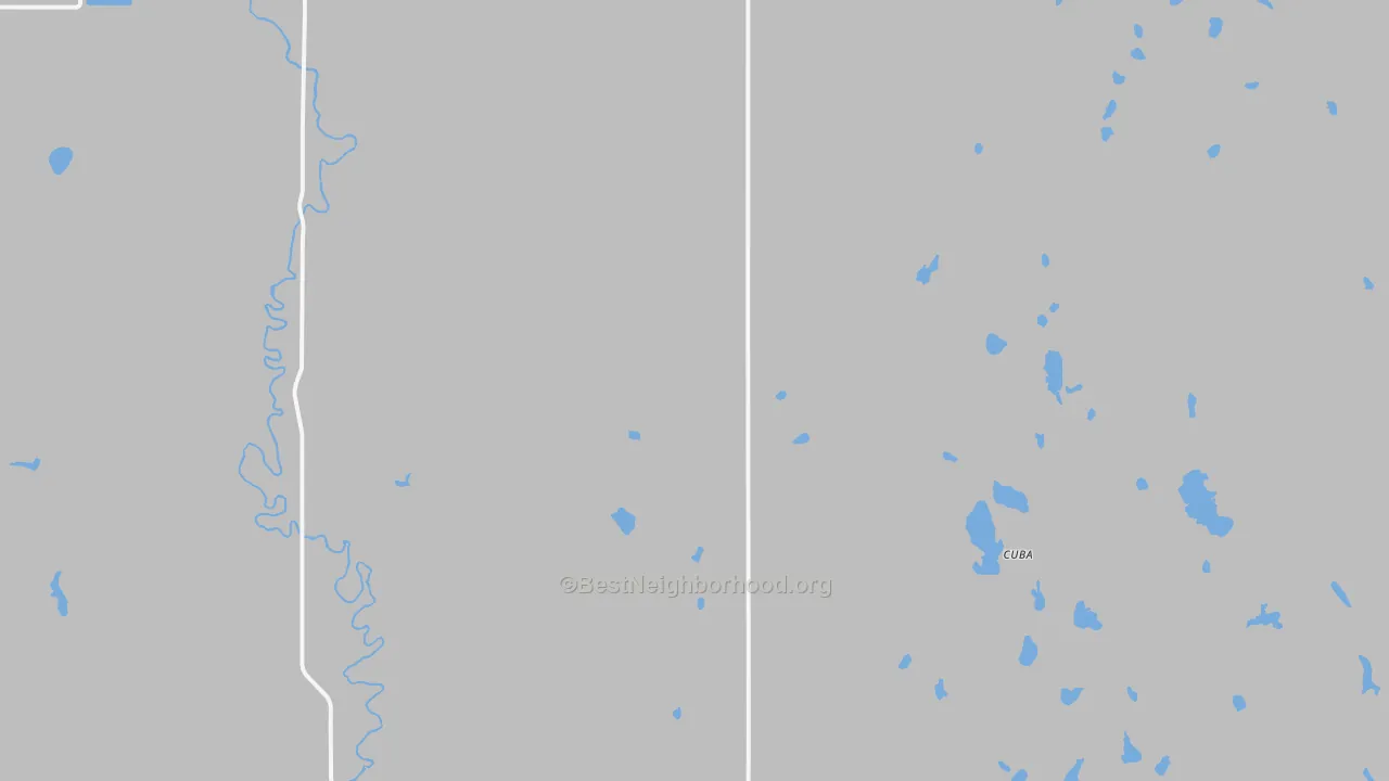 Transit Grade map of Cuba, ND