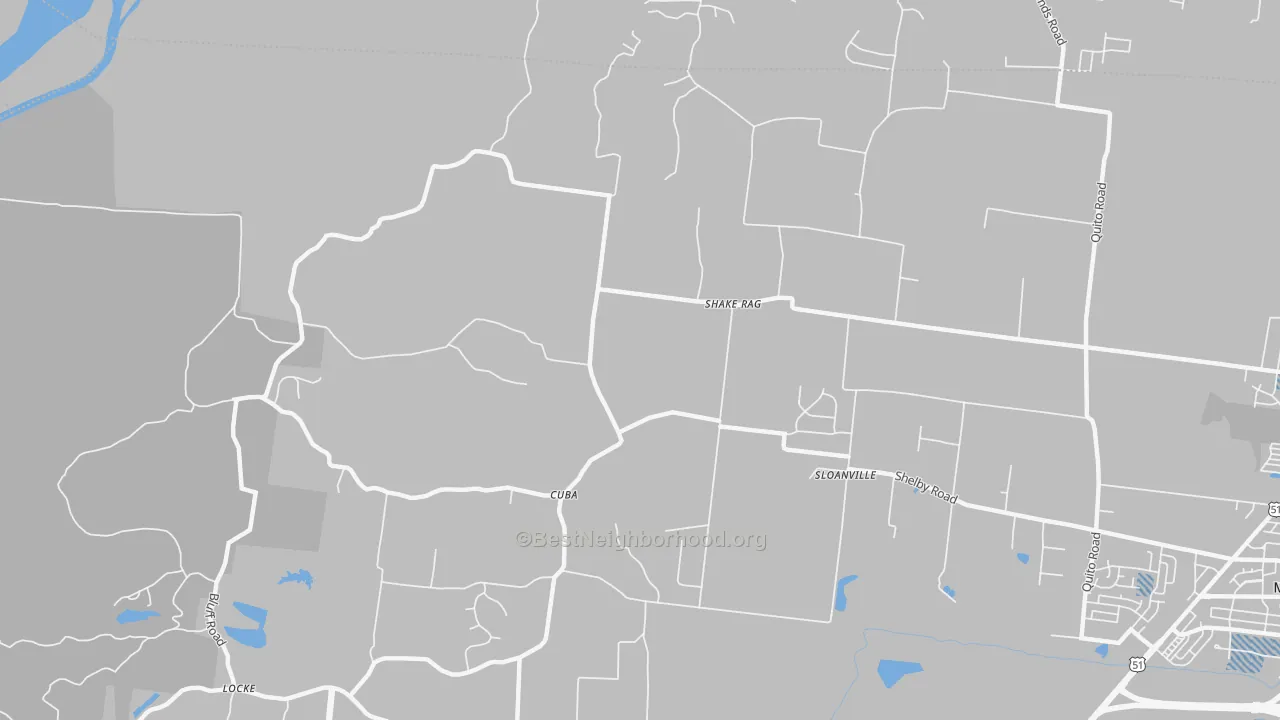 Transit Grade map of Cuba, TN