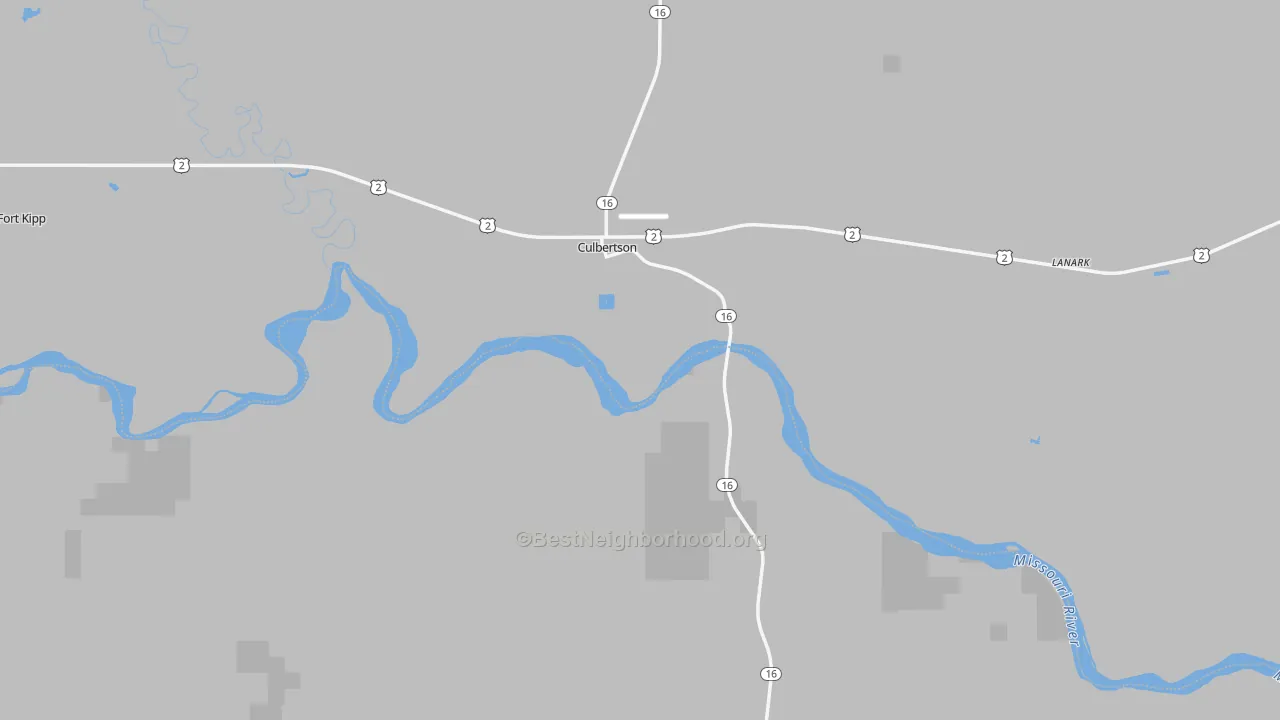 Transit Grade map of Culbertson, MT
