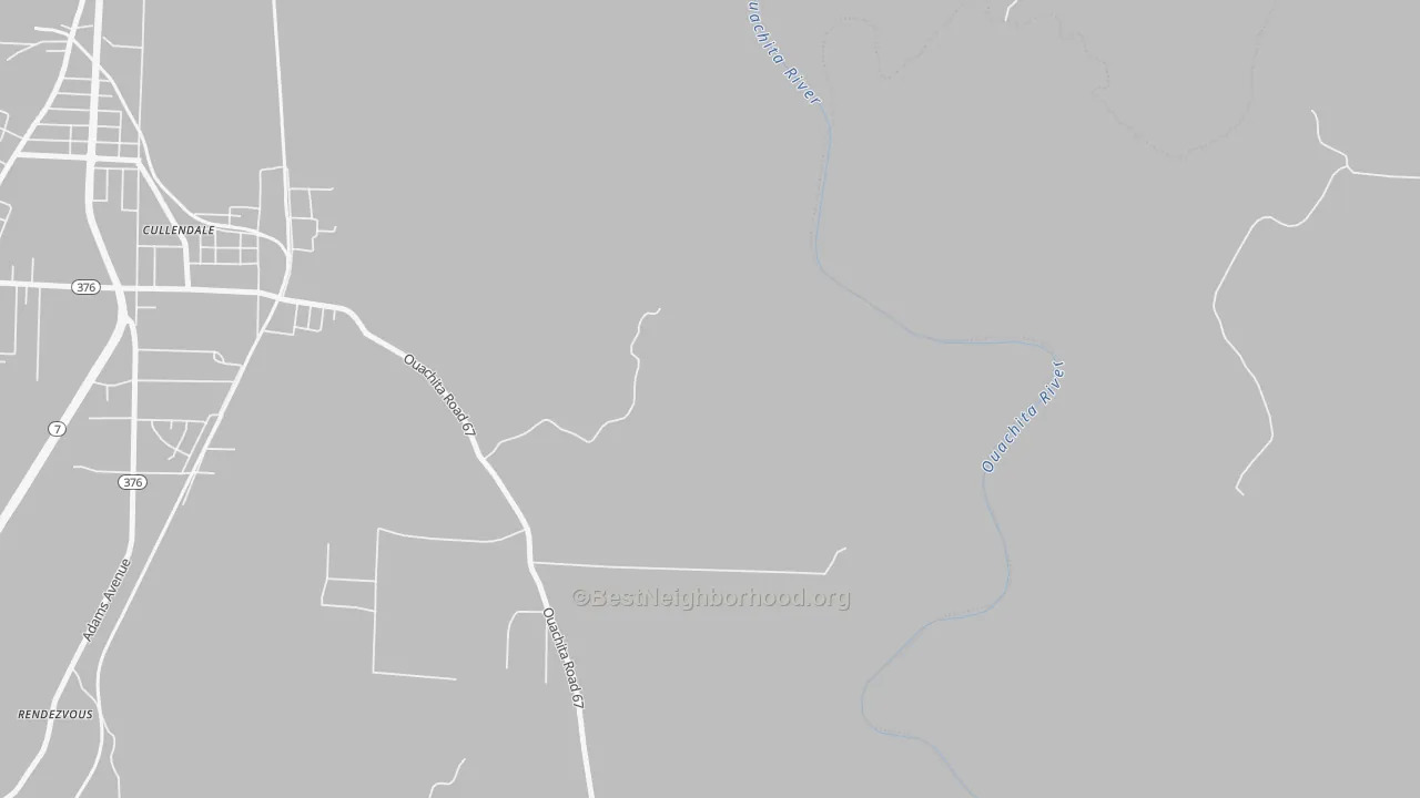 Transit Grade map of Cullendale, AR