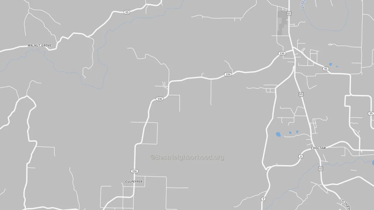 Transit Grade map of Culpeper, AR