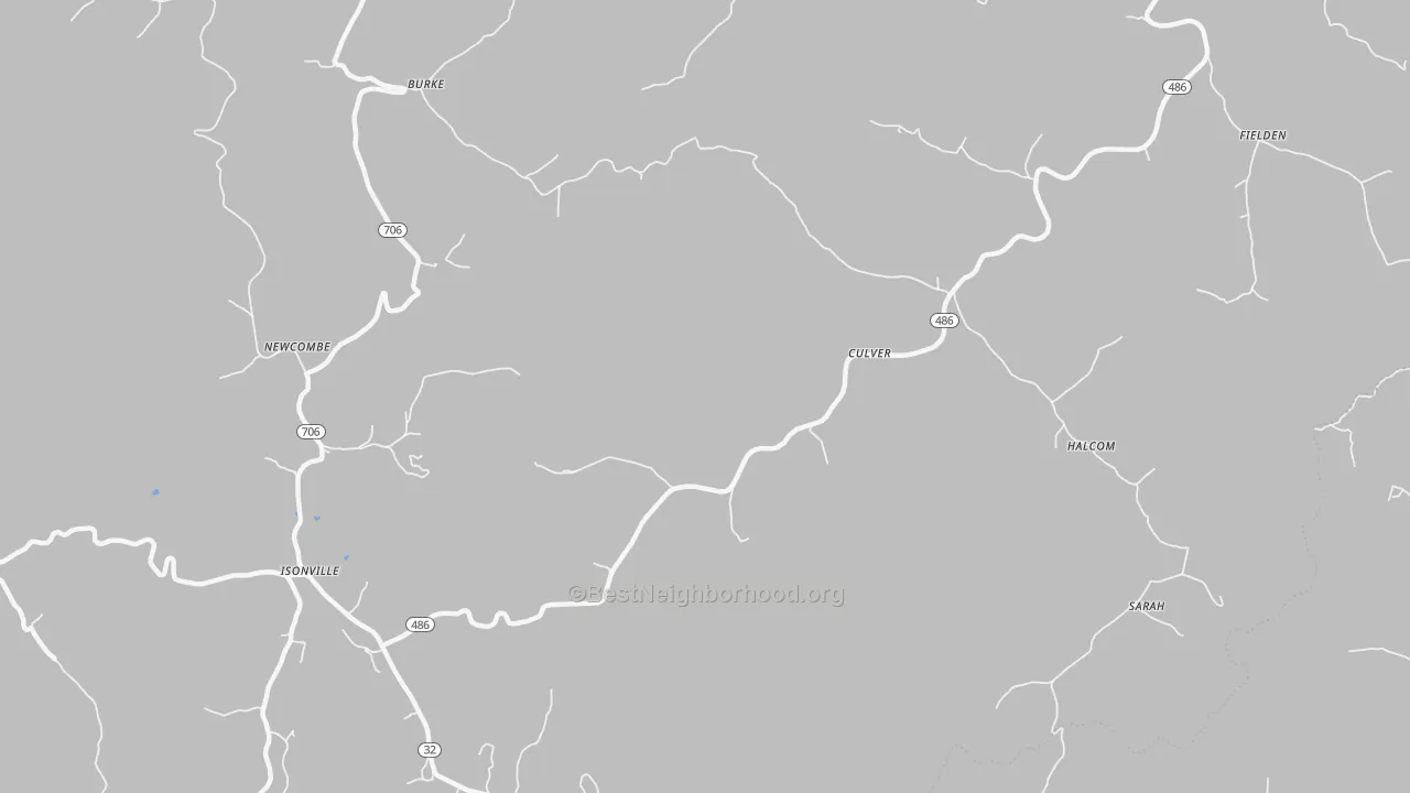 Transit Grade map of Culver, KY
