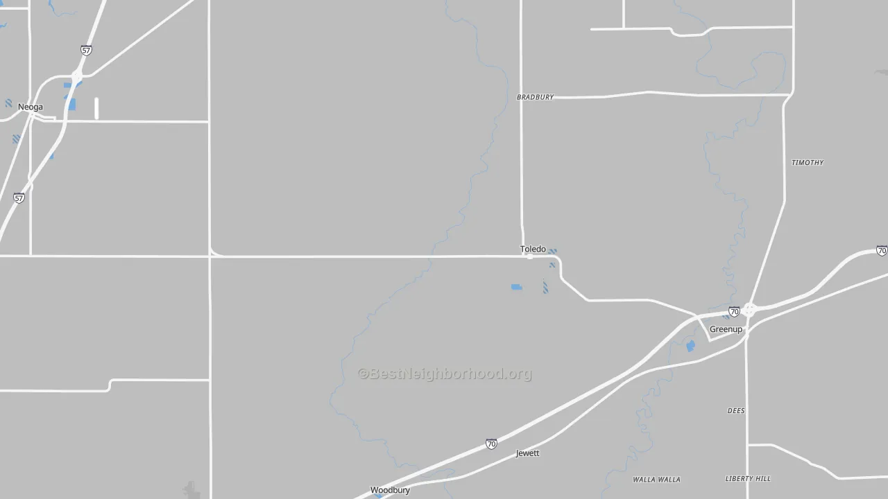 Transit Grade map of Cumberland County, IL