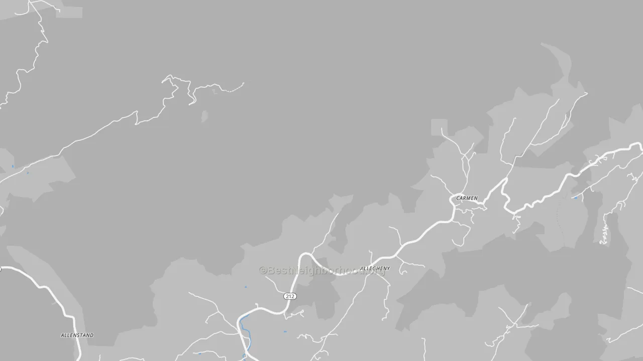 Transit Grade map of Cutshalltown, NC